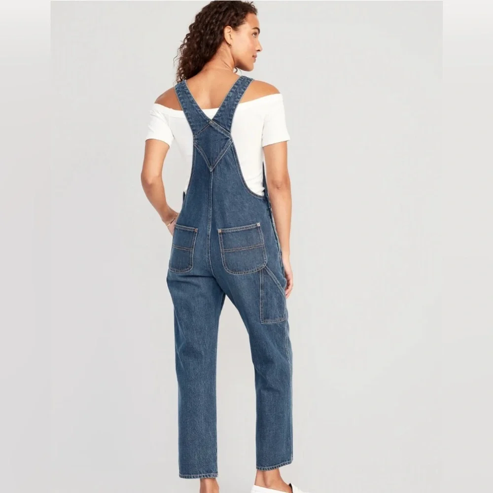 Old Navy slouchy overalls size 2 - Picture 2 of 6